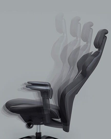 gaming chair tilt illustration