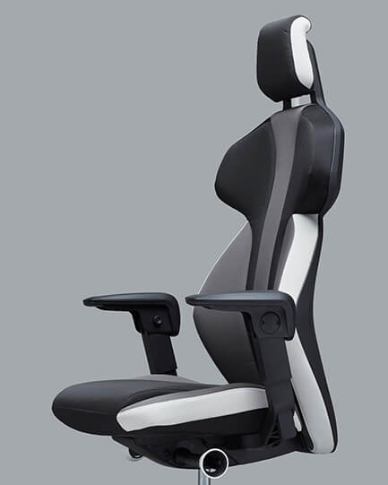Sybr gaming chair white 3/4