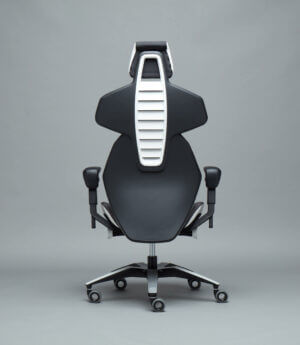 Sybr Gaming Chair White Back